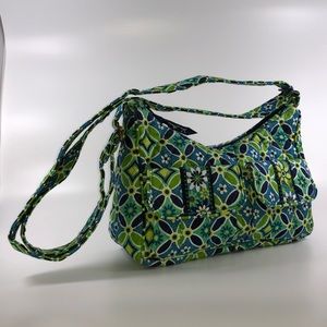 Retired Vera Bradley Daisy Daisy Shoulder Hobo Bag